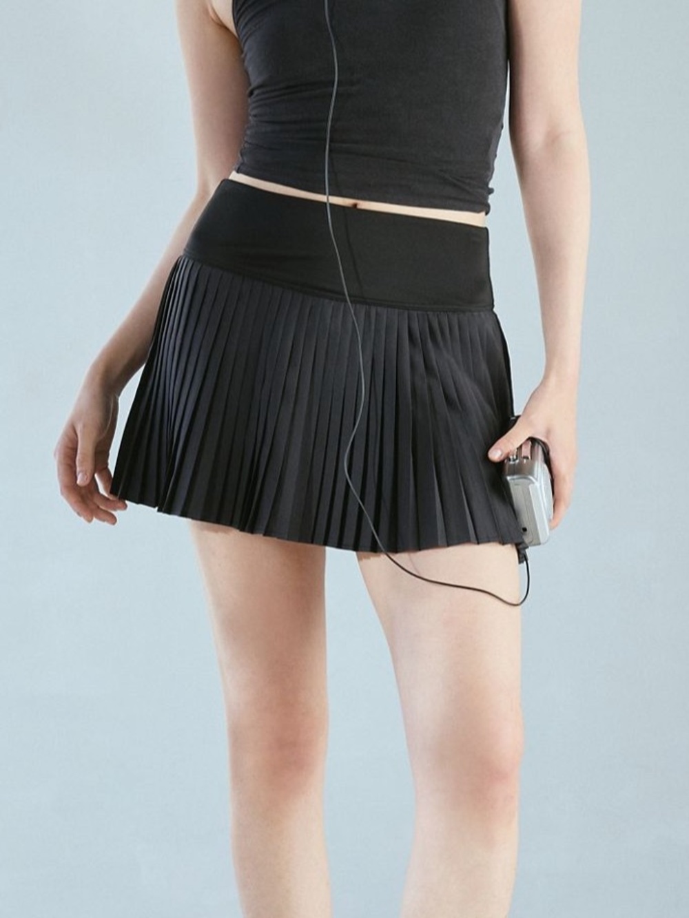 Kimchi Blue Kendra Pleated Mini Skort Size Large